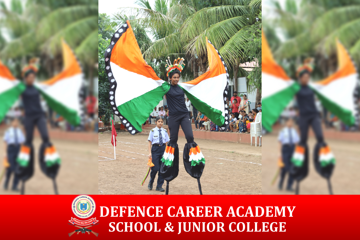 15th august in military school chhatrapatisambhajinagar